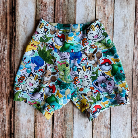 Green Pokemon Baby & toddler shorts
