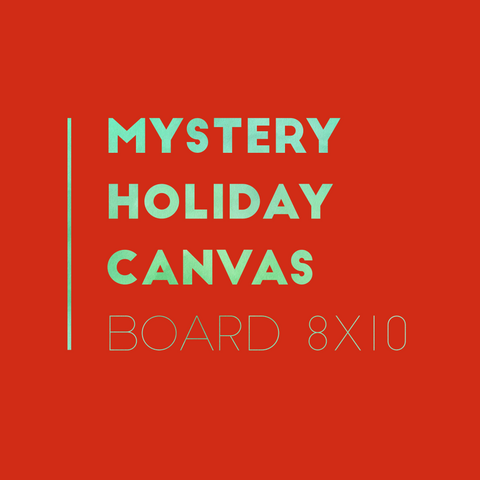 Mystery Holiday Canvas 8x10