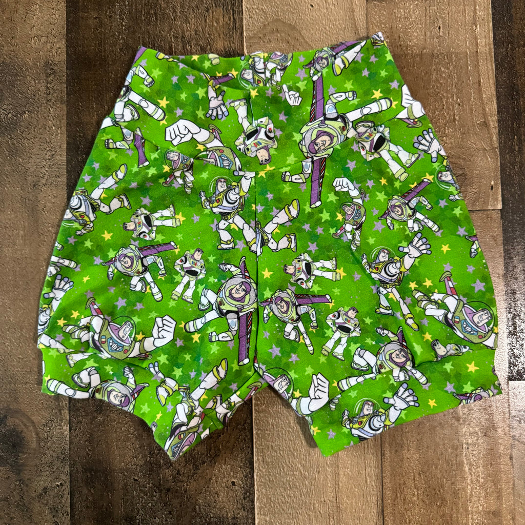 Green Buzz Baby & toddler shorts