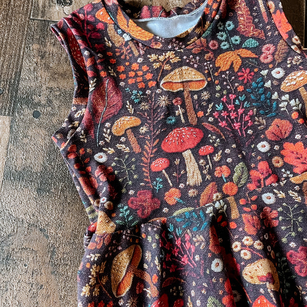 Mushroom Twirl Dress