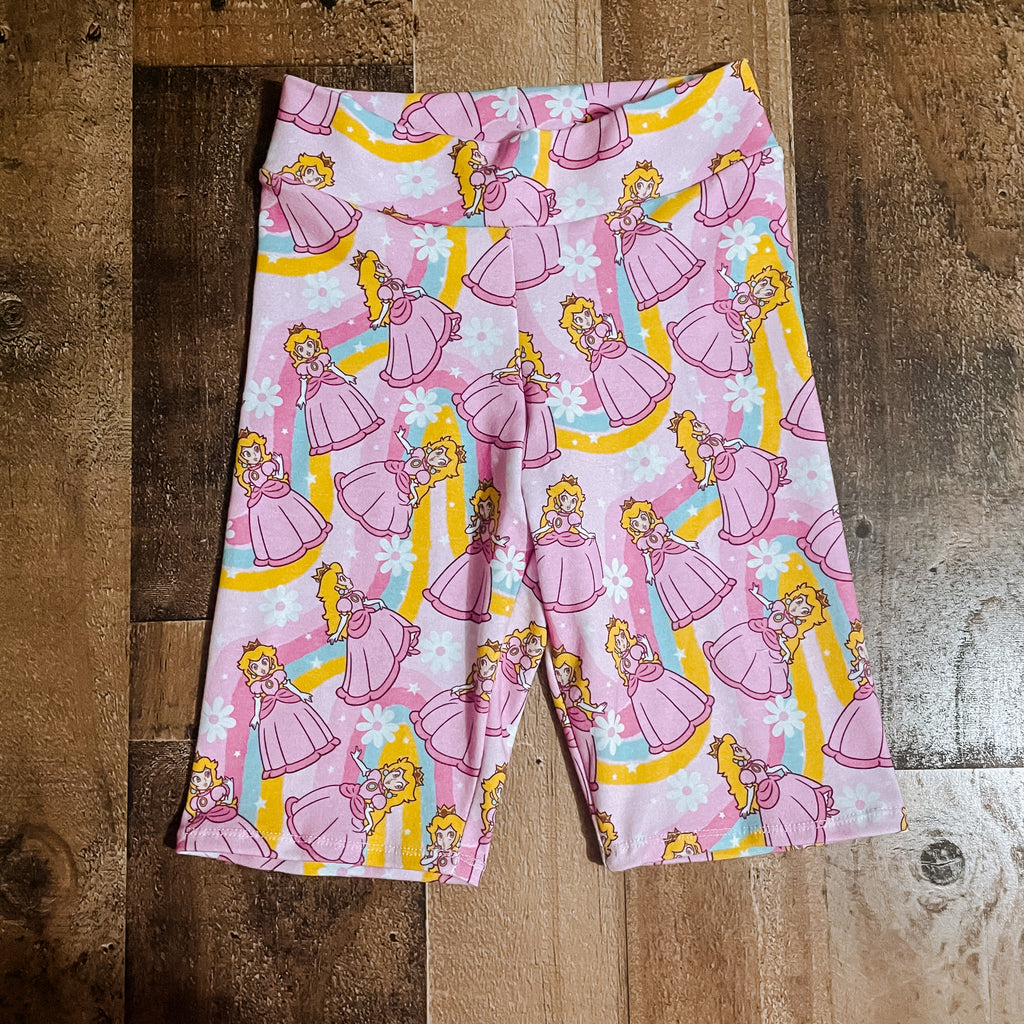 Princess Peach Biker Shorts