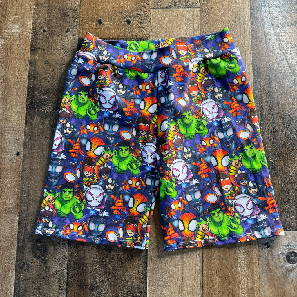 Super Hero Bermuda Shorts