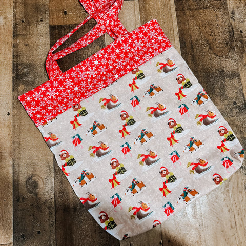 Guinea Pig Holiday Tote Bag