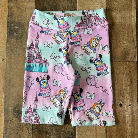 Magic Kingdom Bluey Biker Shorts