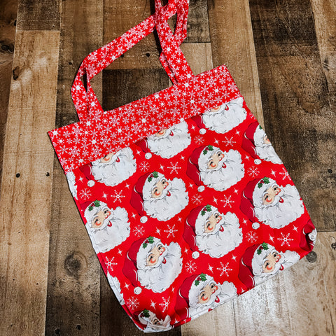 Vintage Santa Tote Bag