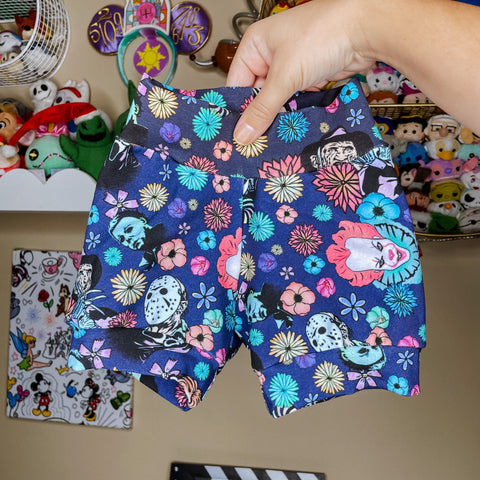 Horror Floral Baby & toddler shorts