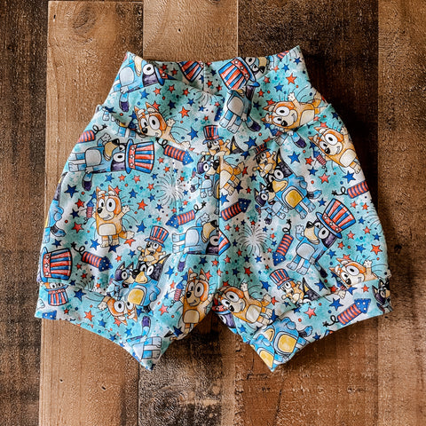 Skyrocket Bluey Baby & toddler shorts
