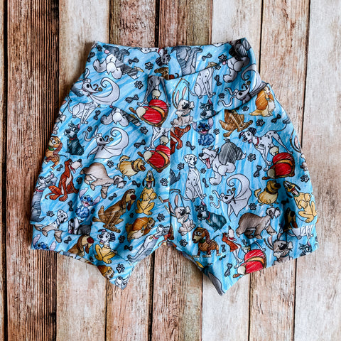 Scribble Dogs Baby & toddler shorts