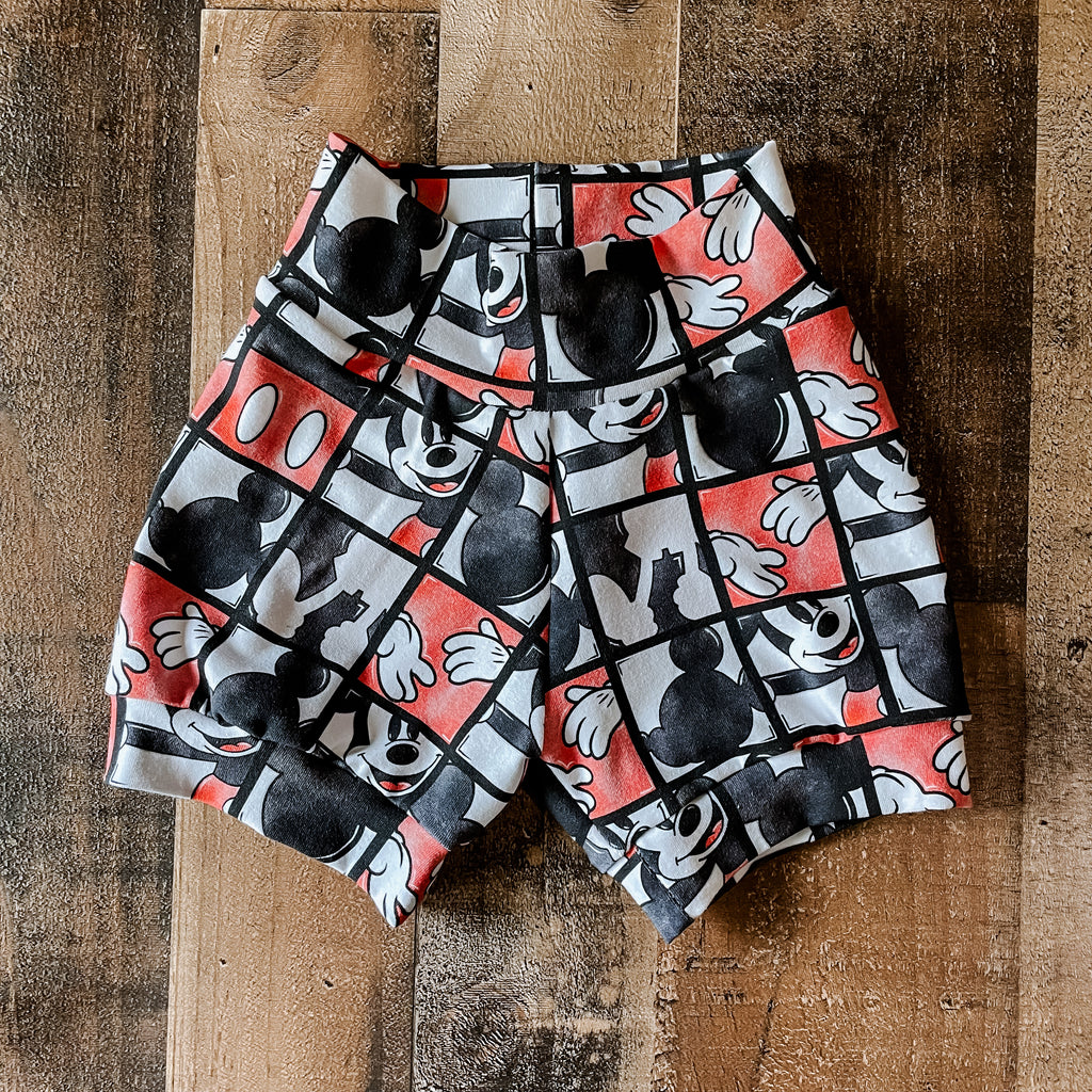 Mickey Squares Baby & toddler shorts