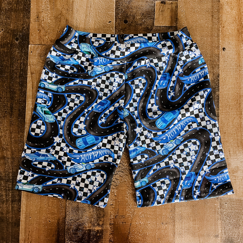 Hot Wheels Blue Bermuda Shorts