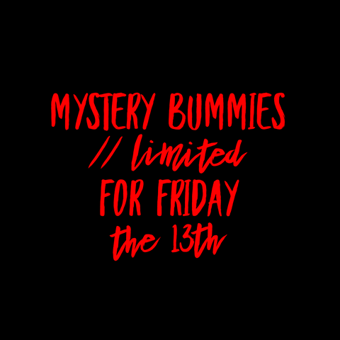 Mystery Bummies // Friday the 13th limited